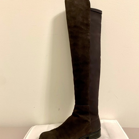 Authentic Stuart Weitzman 50/50 boots - Picture 11 of 12